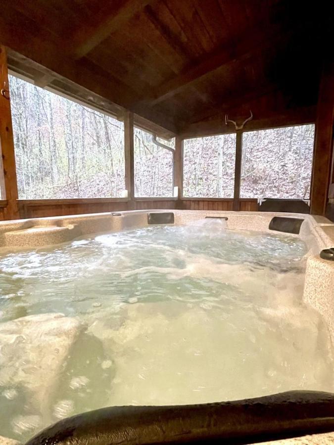 Peaceful Tellico View Home With Private Hot Tub Tellico Plains Esterno foto